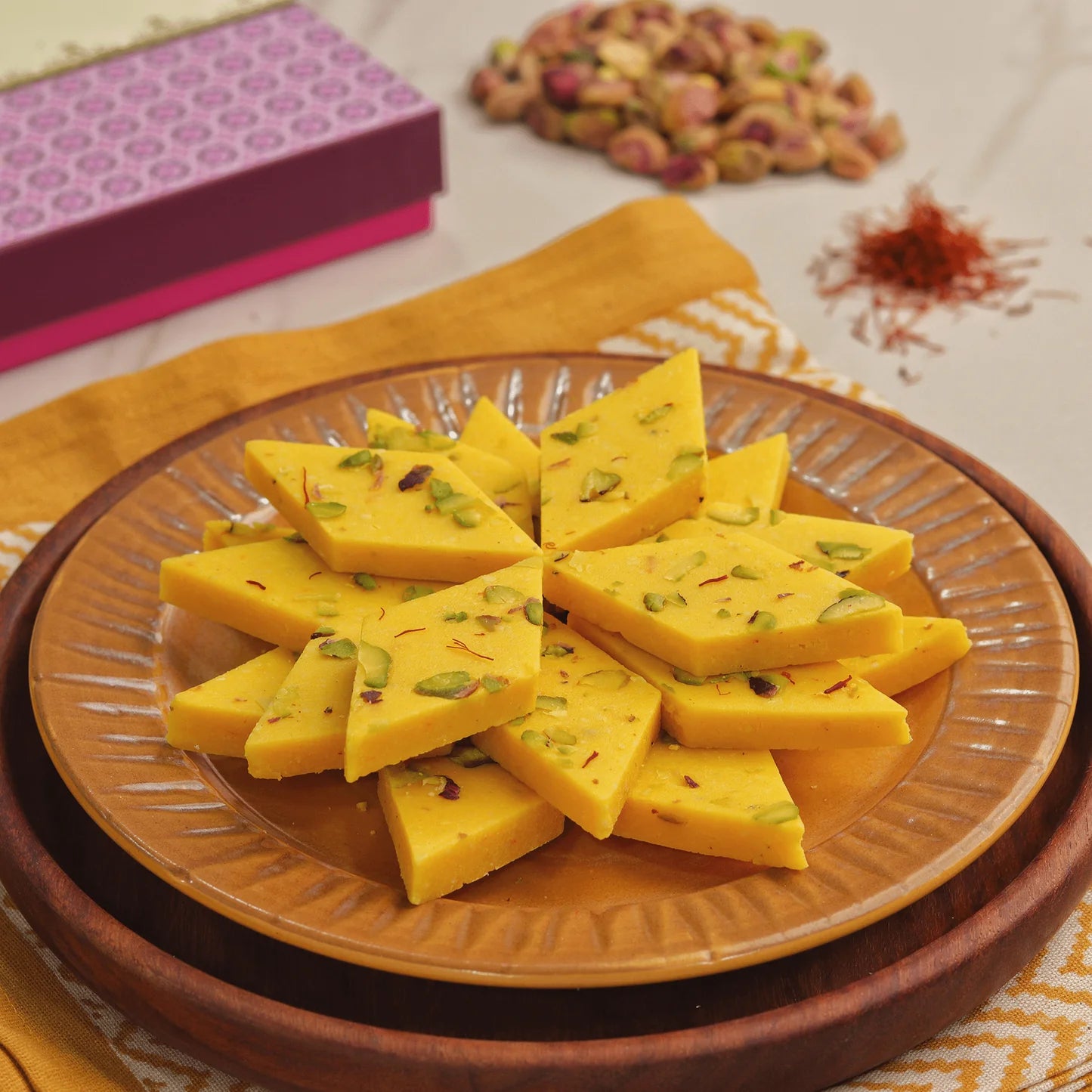 Kesar Kaju Katli 250gm